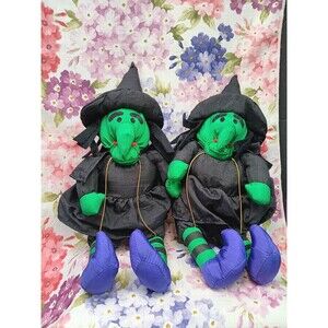 1994 Stuffed Witch Plush Lot